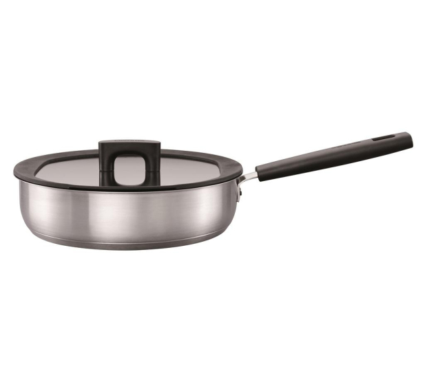 FISKARS Patelnia szefa kuchni 26 cm/2,8 l z pokrywką HARD FACE STEEL (1052248) - 1379522 - zdjęcie